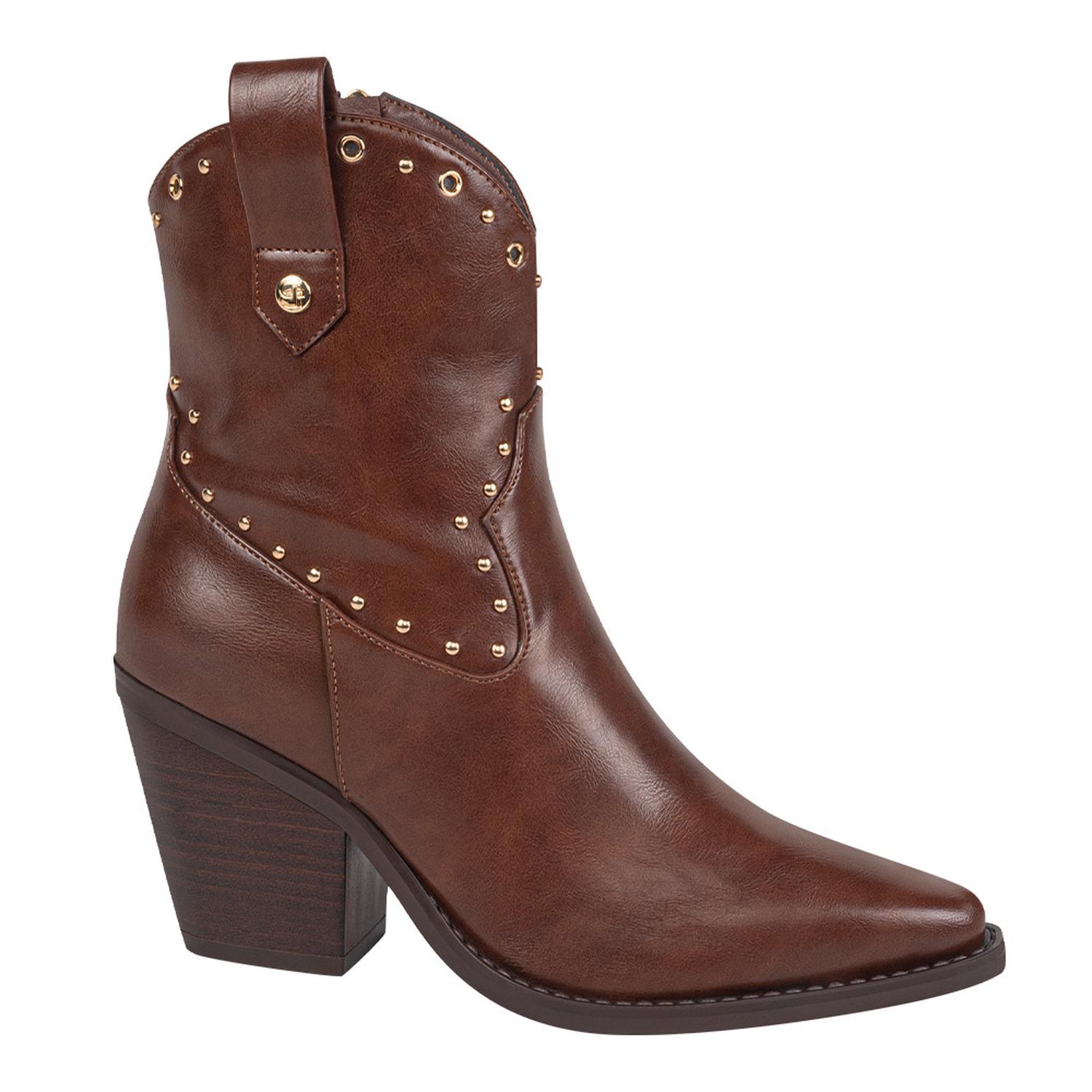 BOTA DAMA BELINDA PEREGRIN TEXANA TACON ANCHO 7Cm 1314130 — imagen 2