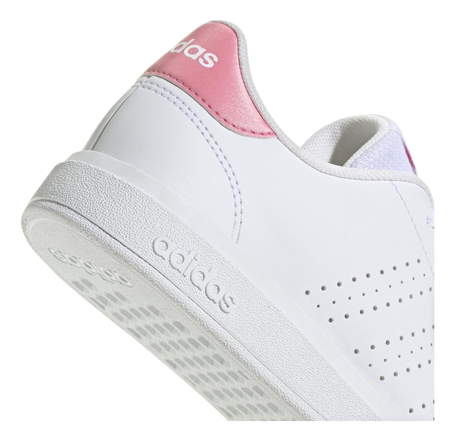 Tenis adidas Advantage Base 2.0 Niña Casual Blanco Infantil T22-26 — imagen 6