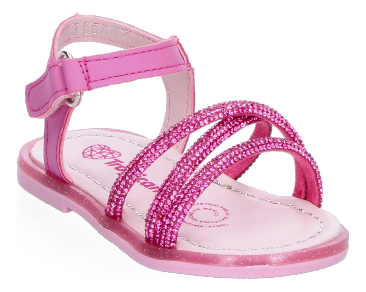 Sandalias Niña Tropicana Rosa Casual Infantil T12-18 — imagen 3