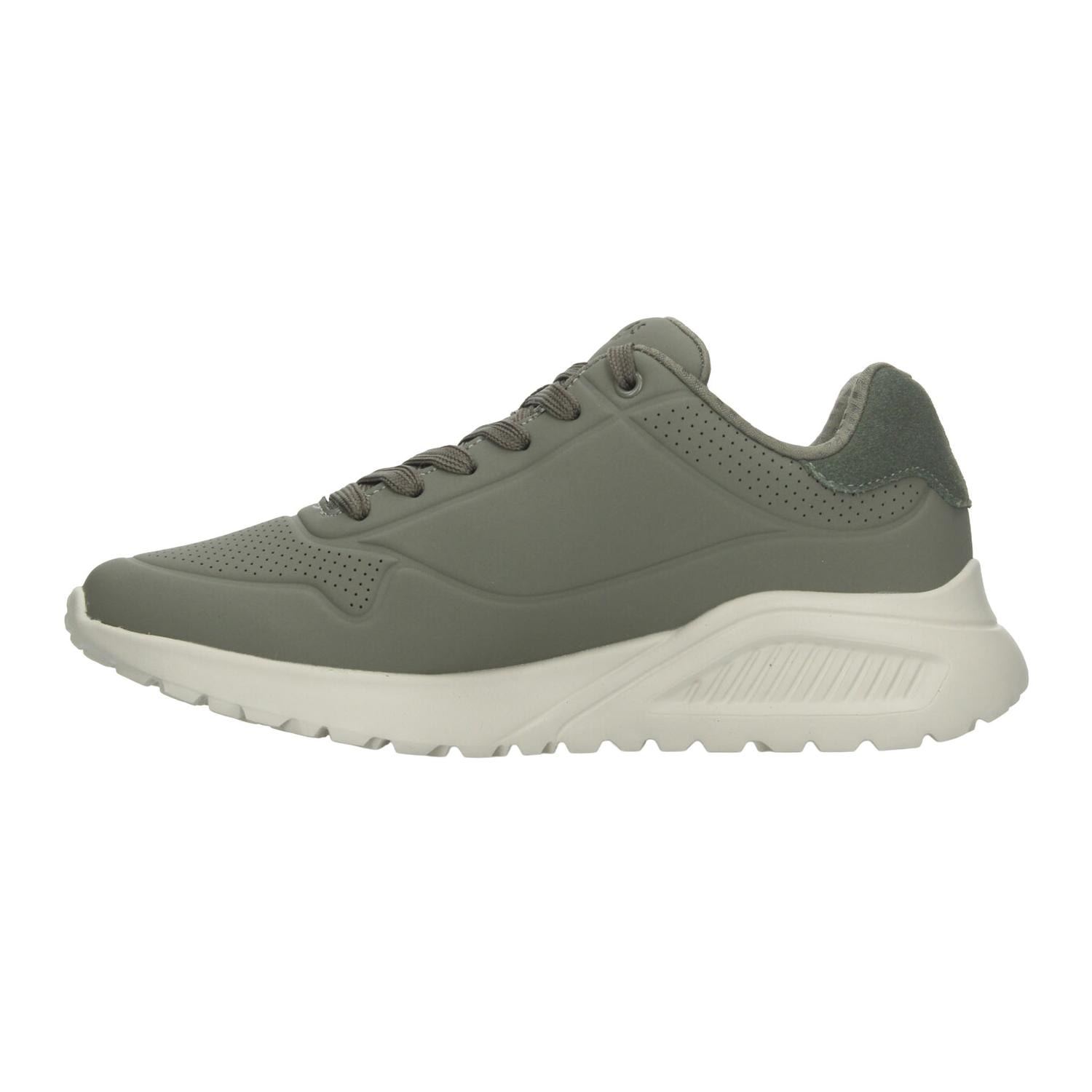 Tenis Skechers Uno Hombre Casual Verde Oliva Caballero — imagen 5