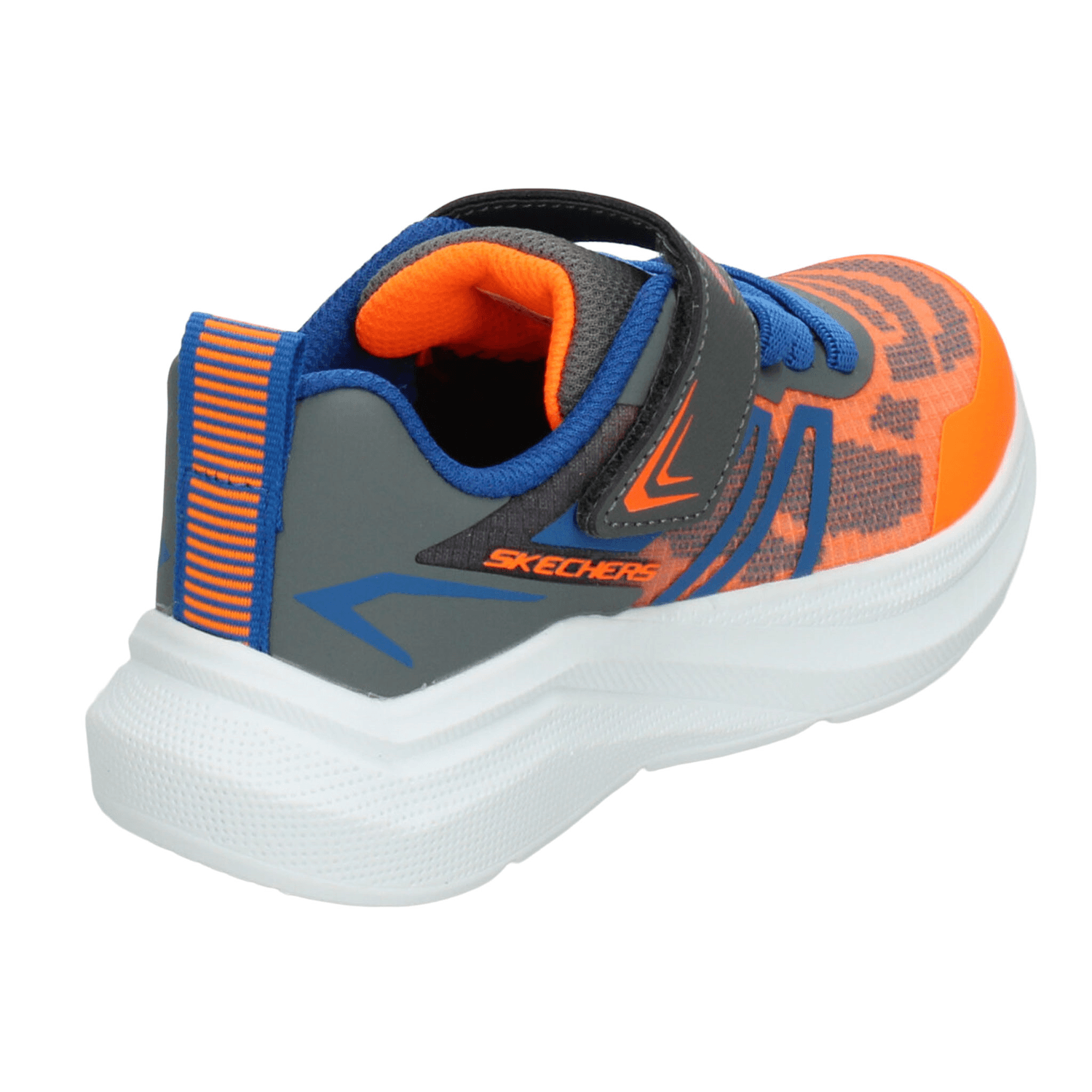 Tenis Skechers Microspec Velocity Niño Gris Deportivo Infantil T17-22 — imagen 4