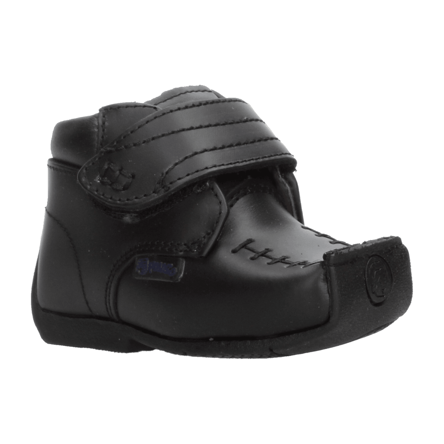 Zapato Pingo Niño Bebé Gateador Cinta Adhesiva Casual Negro Infantil T11-15 — imagen 3