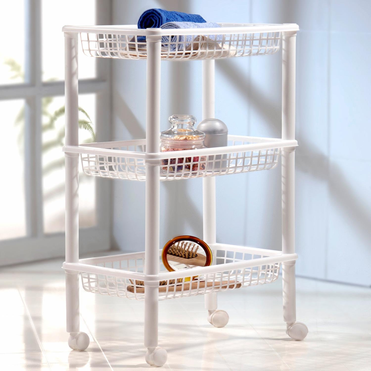 Repisa Estante Esquinero 3 Cestas Cocina Fruta Jardín — imagen 1