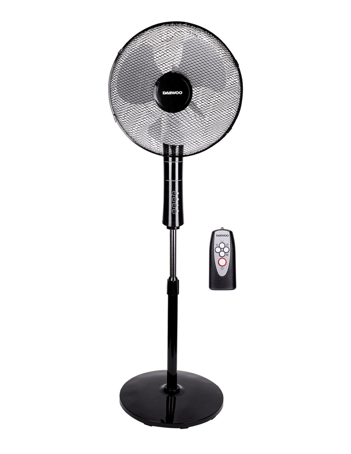 VENTILADOR PEDESTAL DAEWOO DL-1689A DE 16 PUL CONTROL — imagen 1