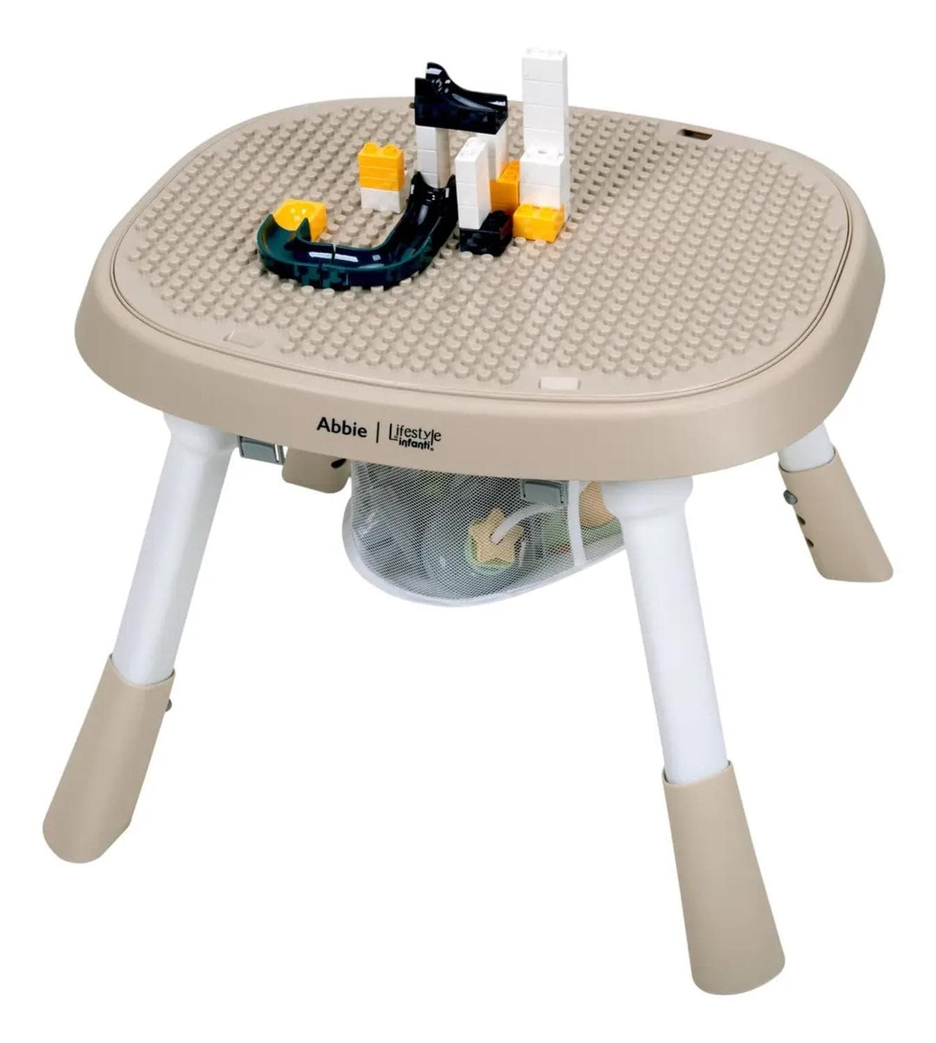 Silla Alta Infanti Abbie Beige Multifuncional Ajustable — imagen 7