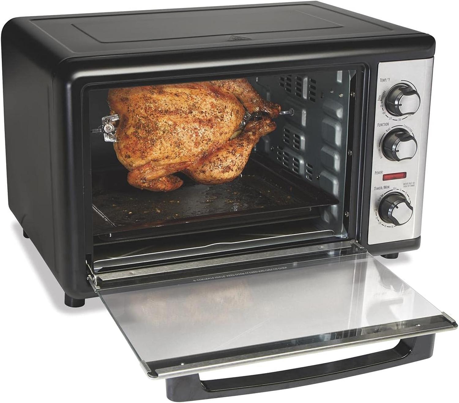 Horno Eléctrico Hamilton Beach 31108 28 L Rostizador 1500 W — imagen 6