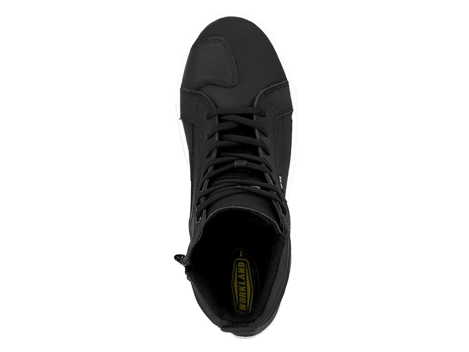Botin tenis hombre motociclista biker bota WKL 80200 Negro — imagen 7