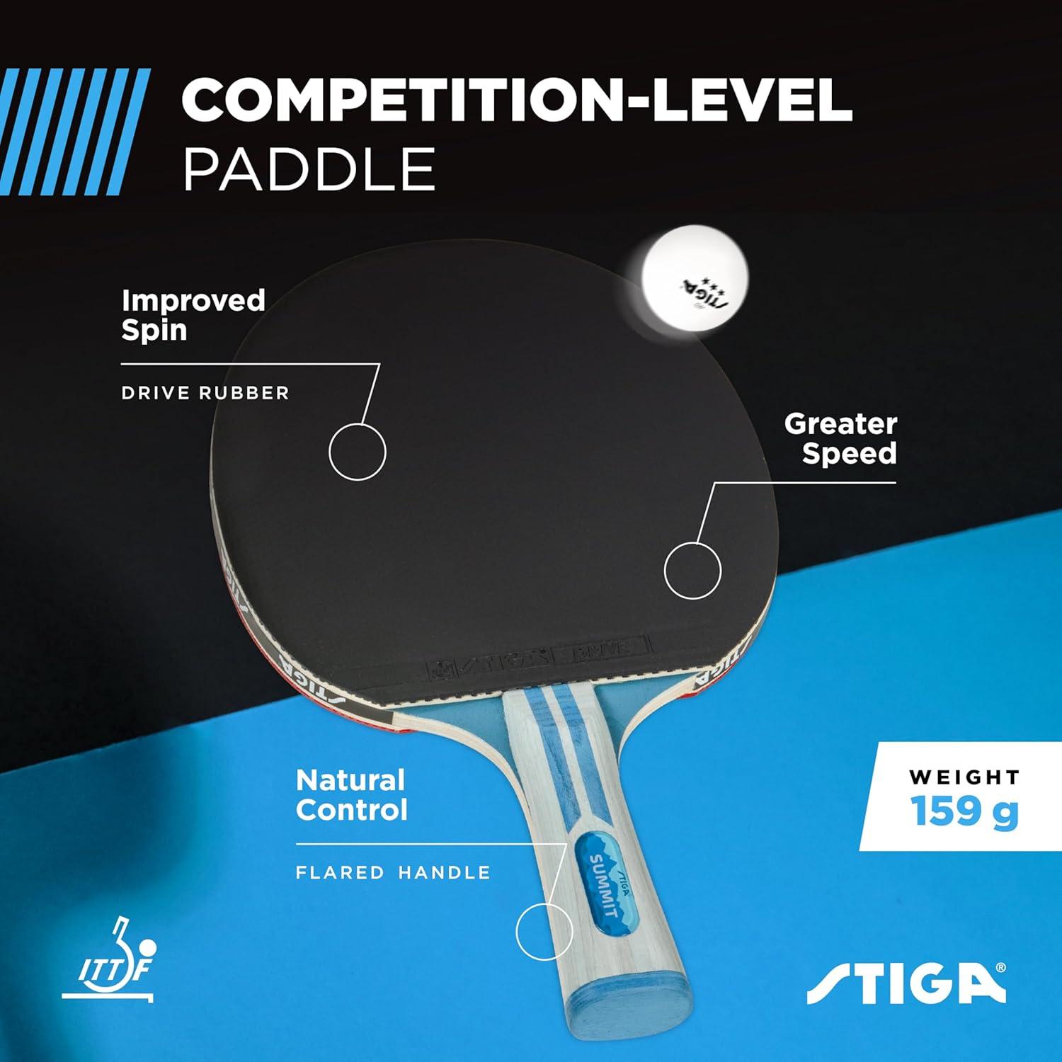 Raqueta Ping Pong Stiga Summit 2 Estrellas Control — imagen 5