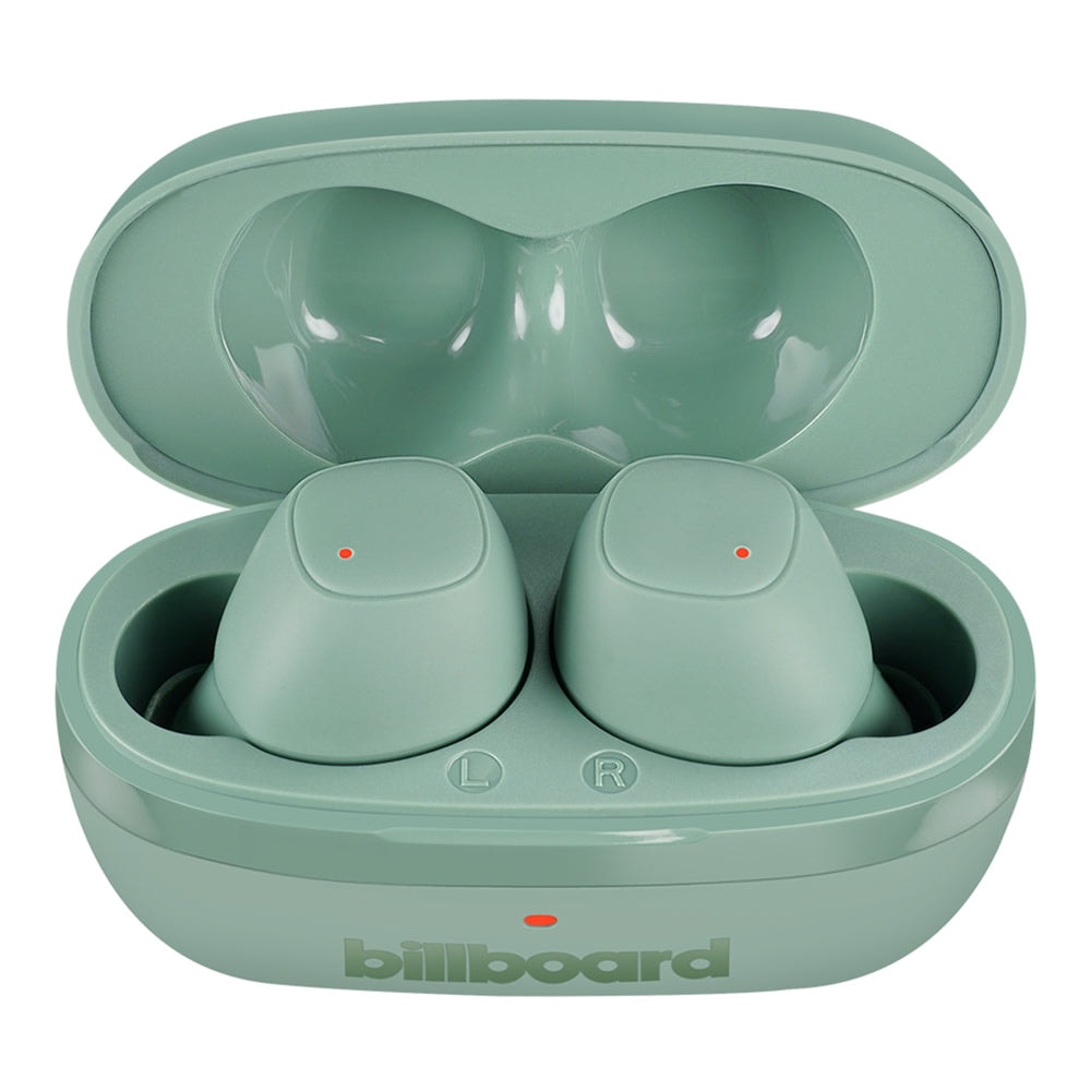 Audífonos inalámbricos Tws Soul track STF -Billboard 40hrs Uso Protección IPX4 ENC Verde — imagen 6