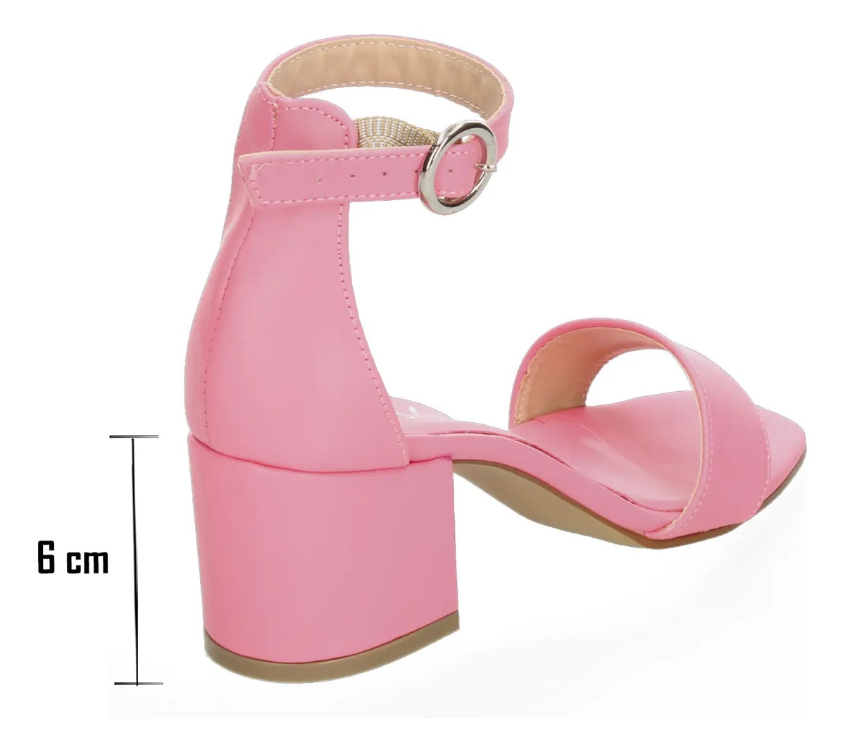 Sandalias Gosh Dama Casual Tacón Rosa Mujer — imagen 12