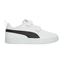 Tenis Puma Rickie V Niño Casual Blanco Infantil T16-22