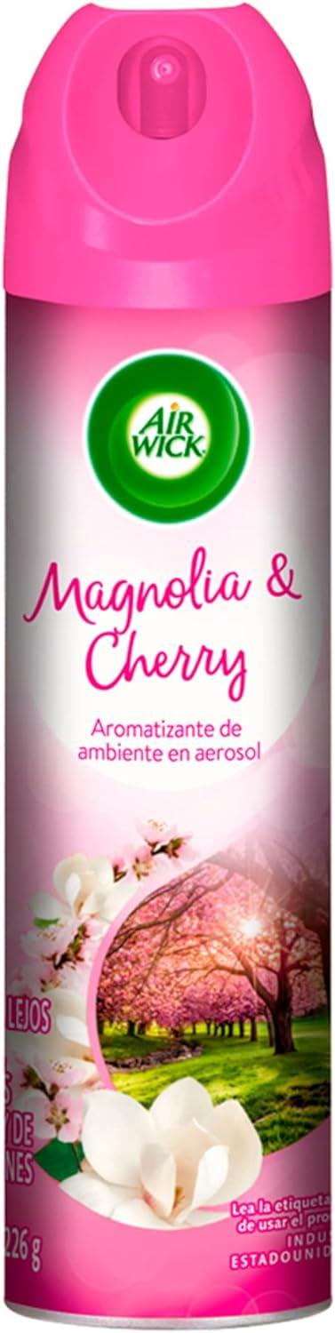 12 AROMATIZANTES AIR WICK AMBIENTAL AROMA CHERRY 226GR — imagen 1