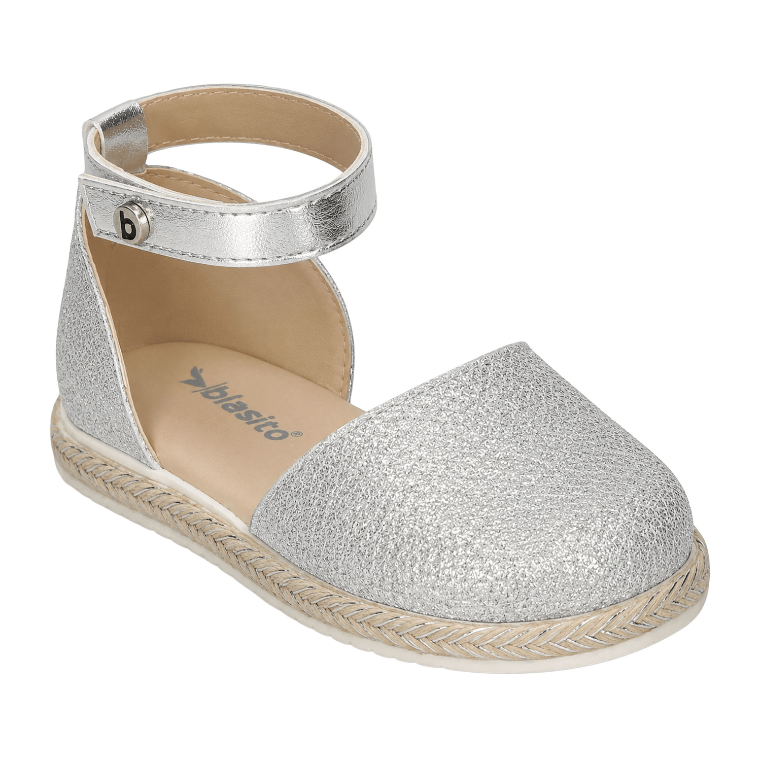 Alpargatas Blasito Niña Plateado Casual Infantil T15-18 — imagen 5