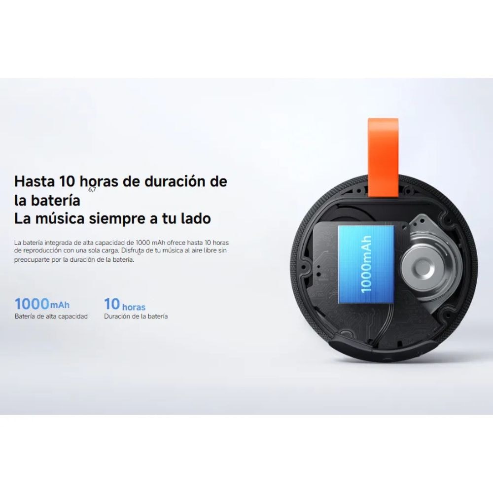 Bocina Inalambrica Xiaomi Pocket Essential - Negro — imagen 6