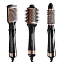 CEPILLO DE AIRE TIMCO AJ-819 CON 3 CABEZALES INTERCAMBIABLES