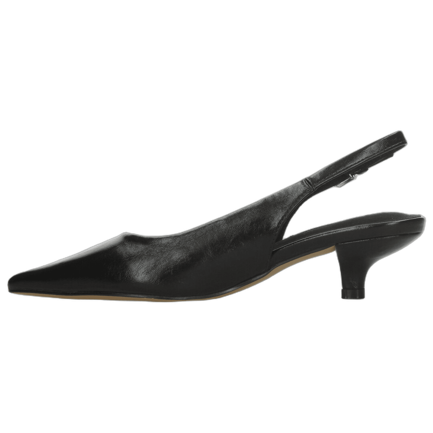 Zapatilla Corina Dama Punta Casual Formal Tacón Negro Mujer — imagen 5