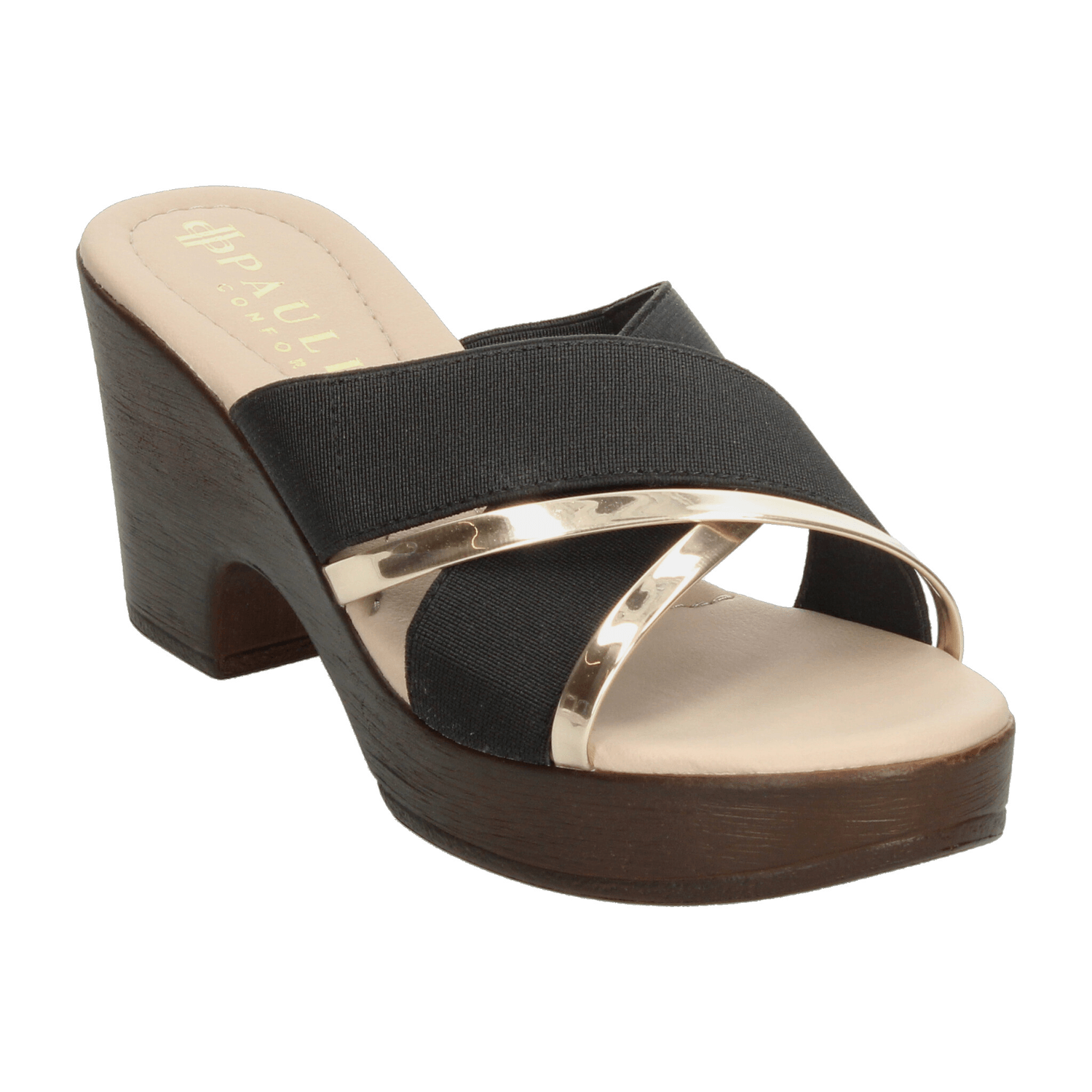 Sandalias Dama Paulie Café Casual Mujer — imagen 5