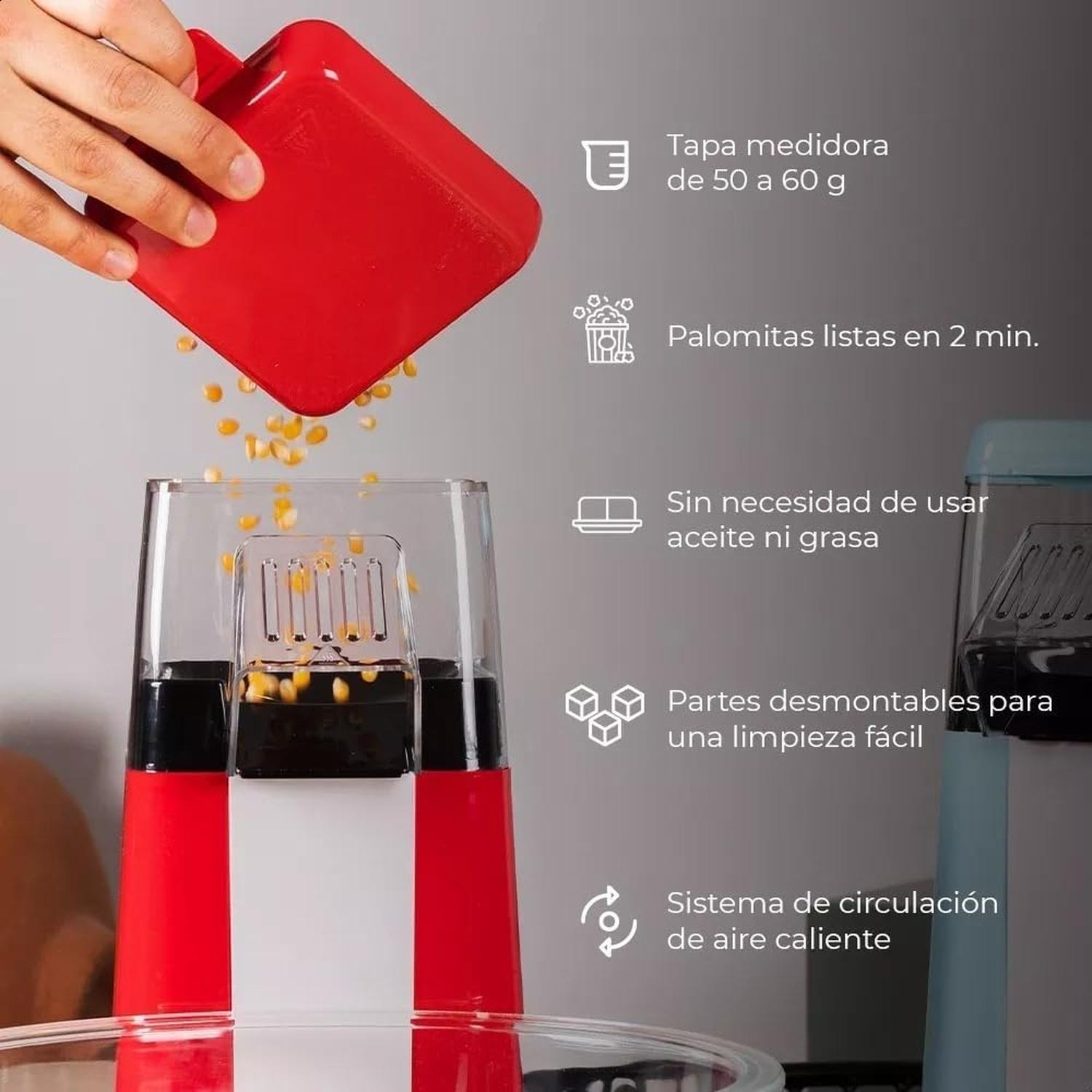 Máquina de Palomitas de Maíz Daewoo Roja Eléctrica — imagen 6