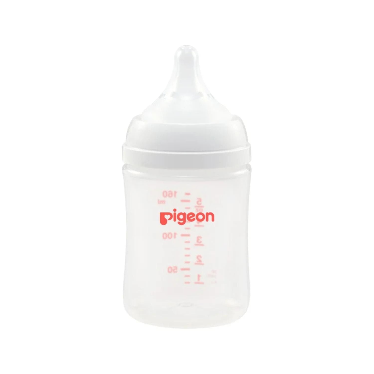 Pack 4 Biberones Pigeon Softouch 160ml/5oz Anticolicos 0m — imagen 4