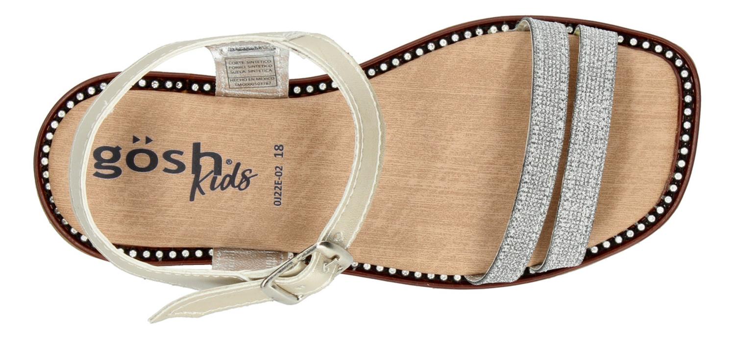 Sandalias Gosh Niña Casual Plateado Infantil T18-22 — imagen 7