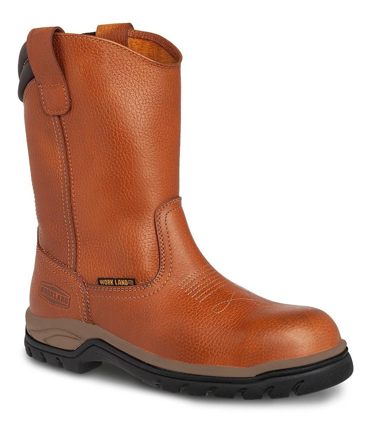 Bota Trabajo Roper Con Casco Miel Workland 77450 — imagen 2