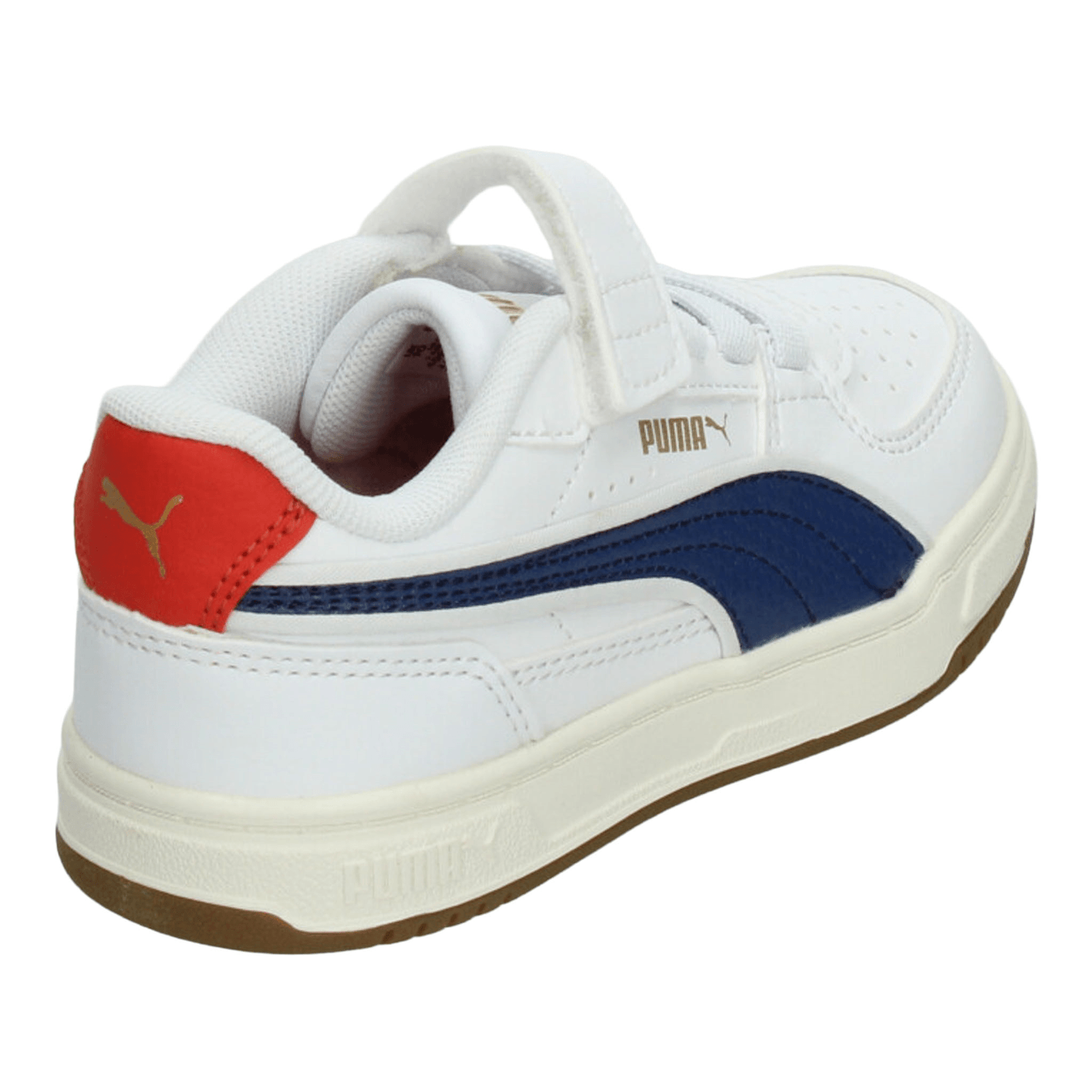 Tenis Puma Caven III Niño Casual Blanco Infantil T16-22 — imagen 3