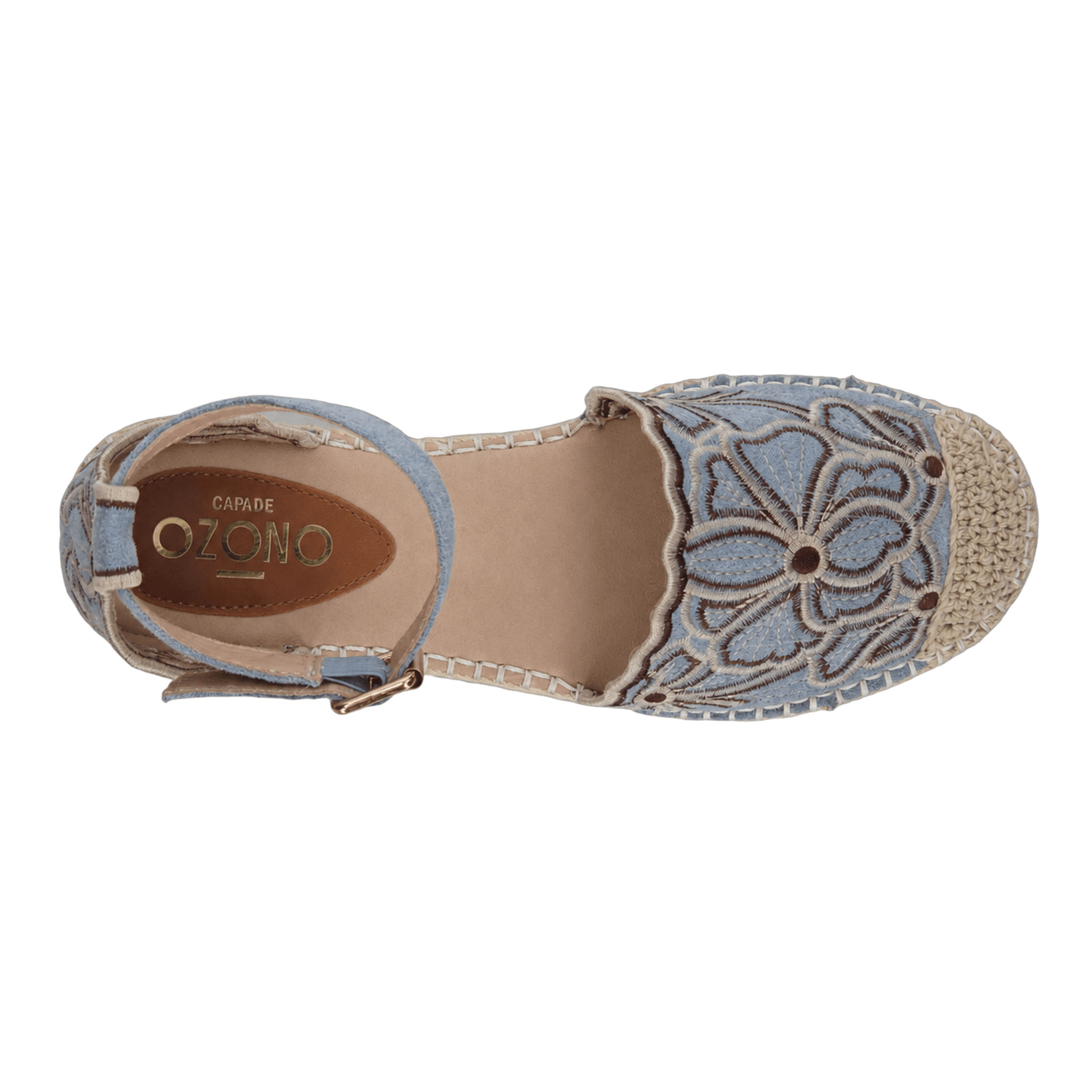 Alpargatas Ozono Dama Casual Azul Mujer — imagen 8