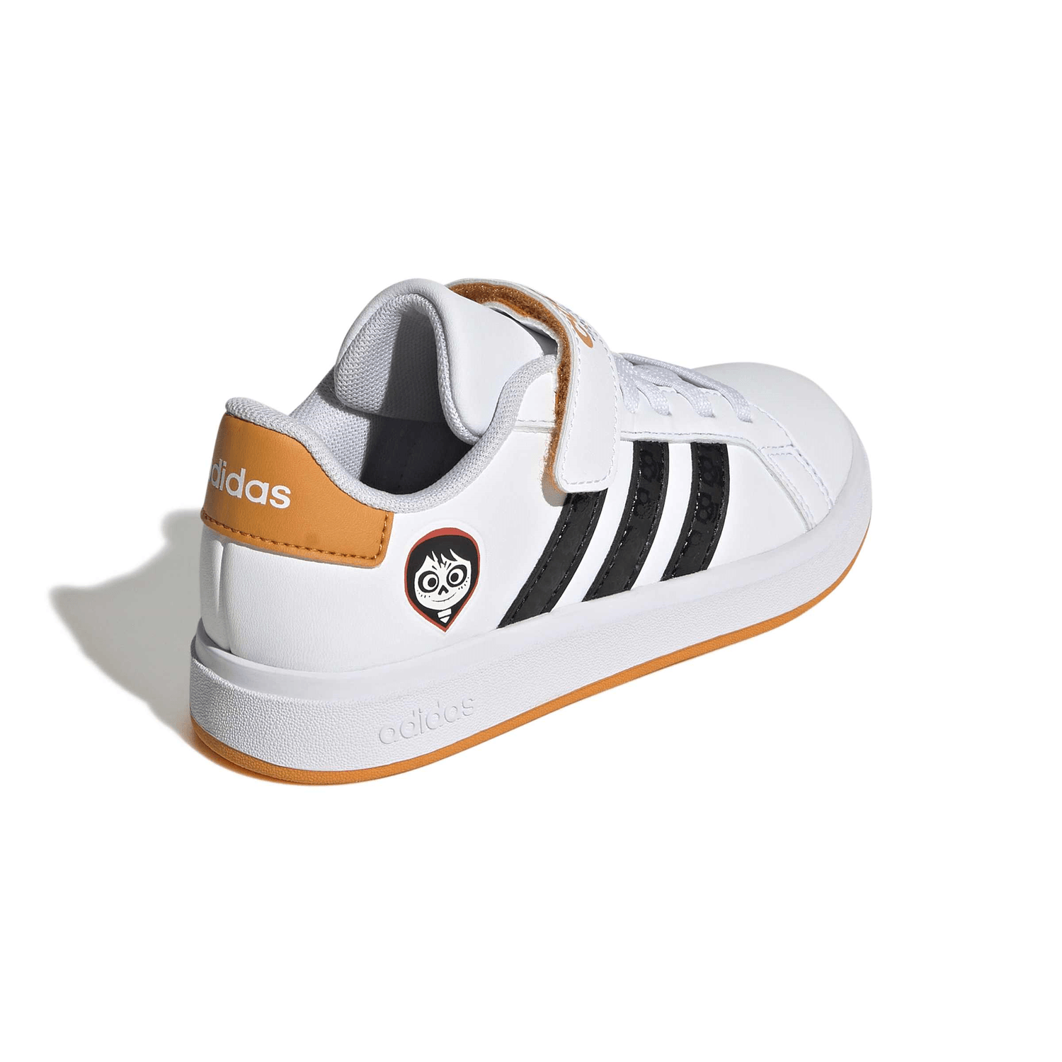 Tenis Adidas Grand Court Niño Blanco Casual Infantil T16-22 — imagen 4
