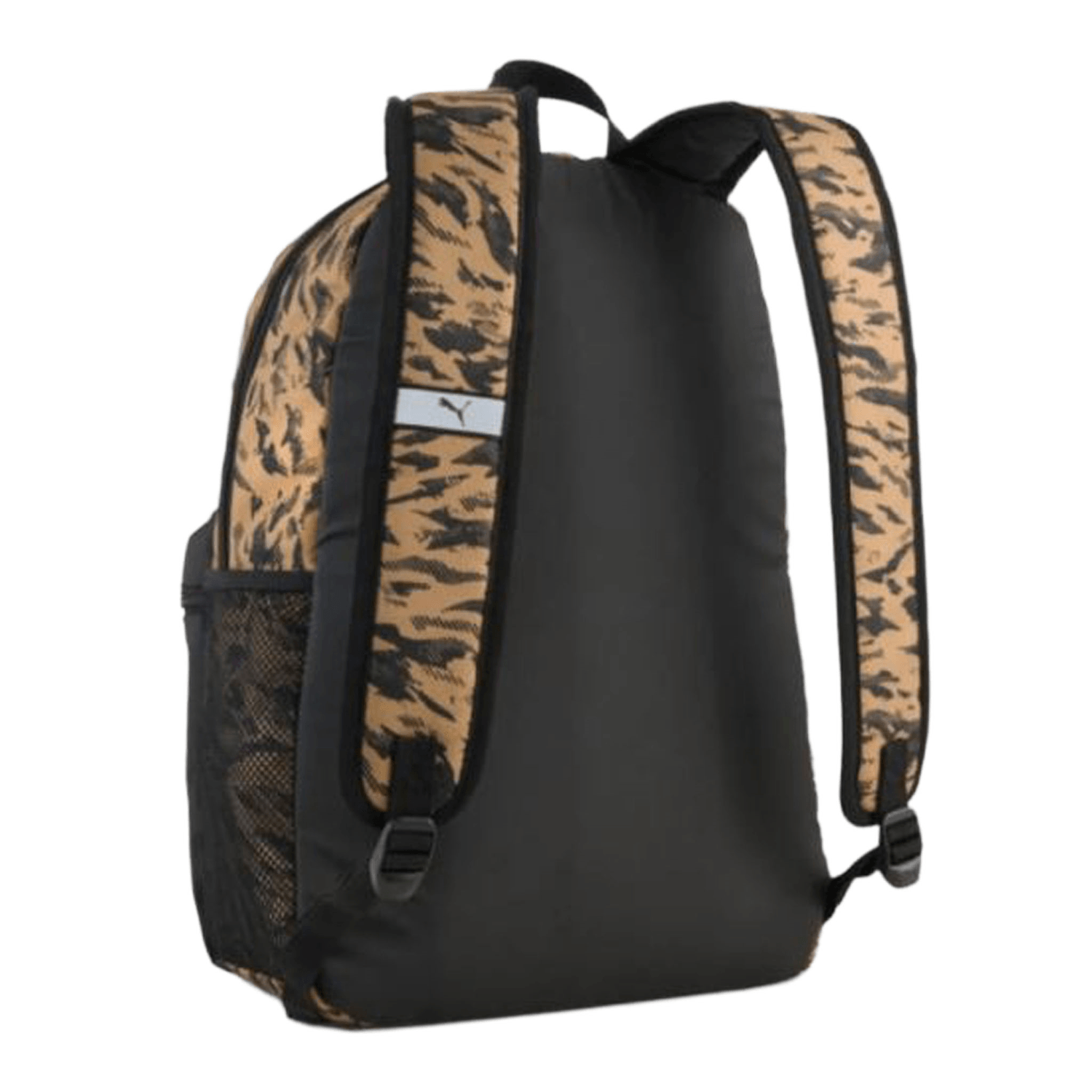 Mochila Puma Phase Unisex Escolar Negro Dorado Unisex 19L — imagen 2