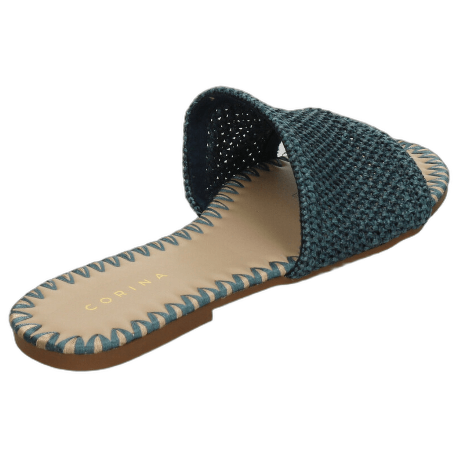Sandalia Corina Azul Casual Comodo Fresco Para Mujer — imagen 4