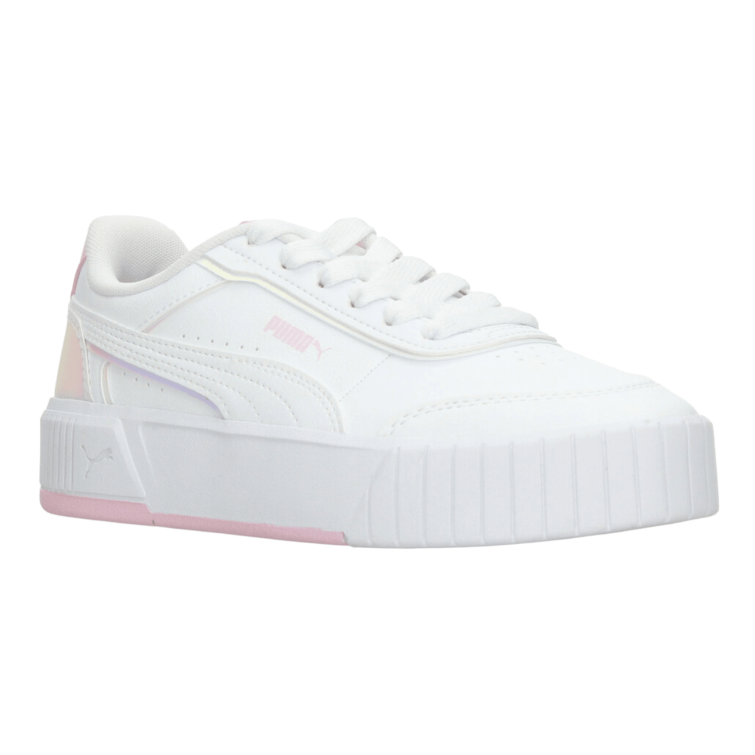 Tenis Puma Carina Mia Niña Casual Blanco Infantil T22-26 — imagen 2