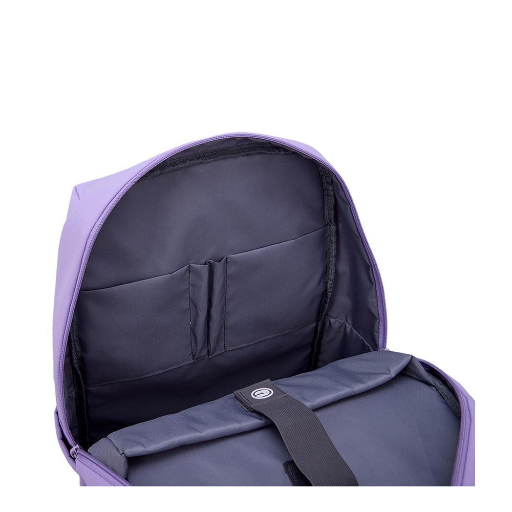 MOCHILA SEOUL Laptop 15” Cool Capital + TERMO 710 ml Combo Morado — imagen 7