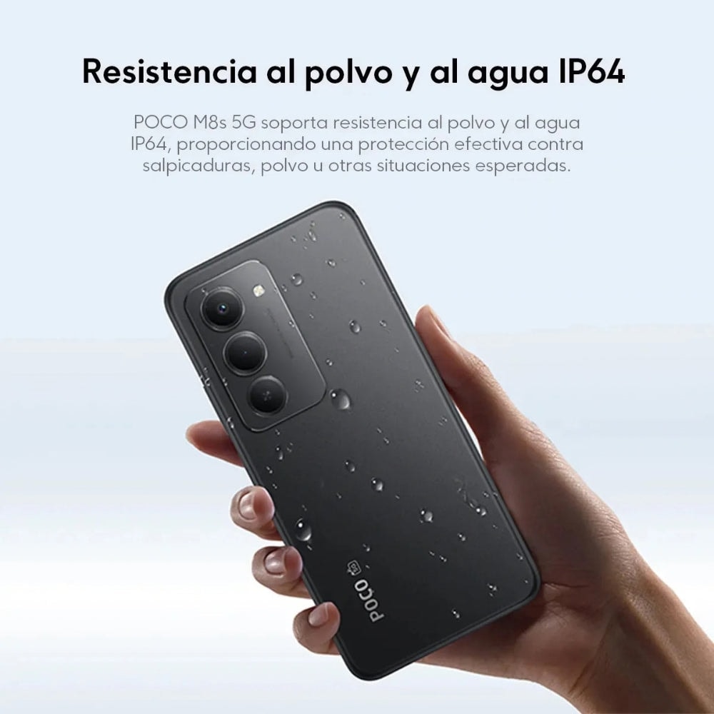 Celular Poco M8s 8+256GB - Blanco — imagen 5