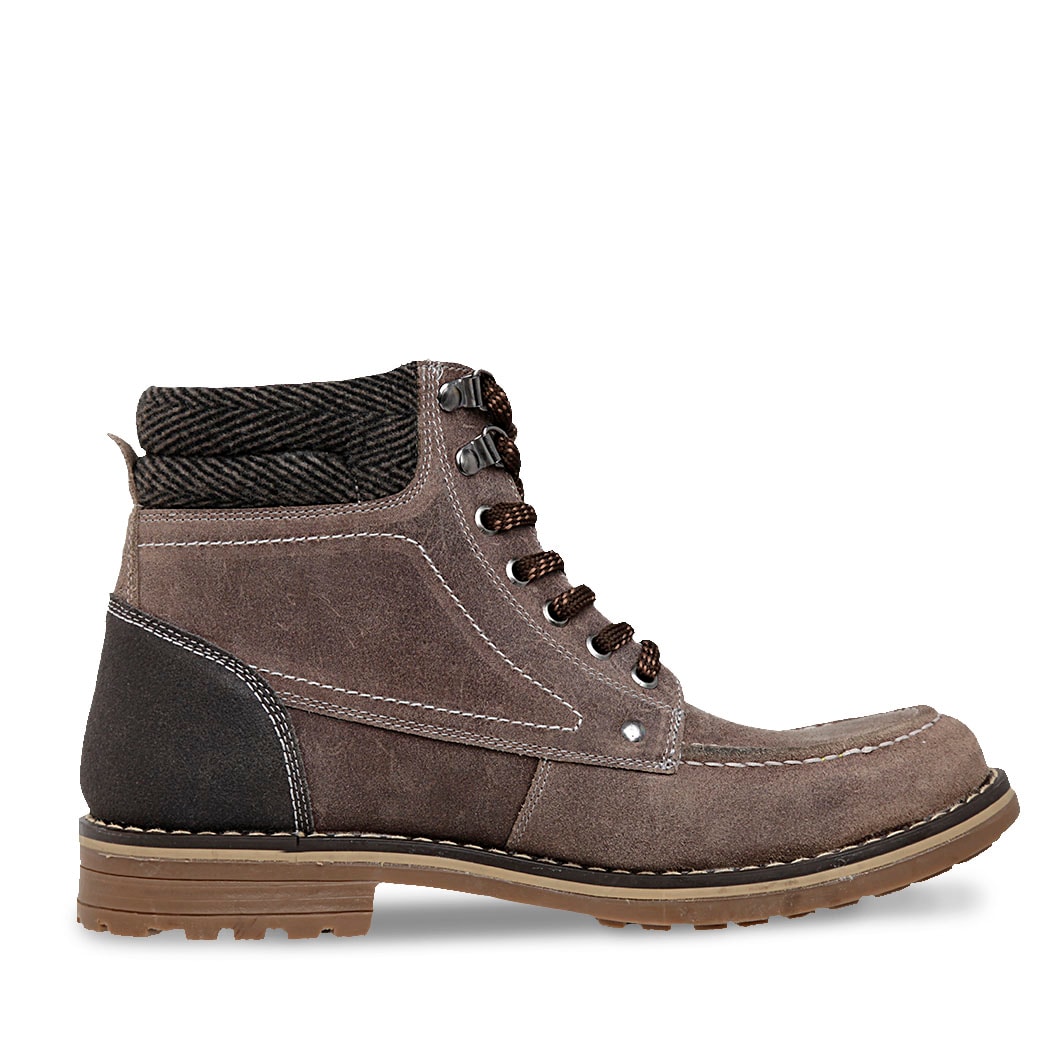 Bota casual Hombre botín piel Vestir Workland 89727 Gris — imagen 9