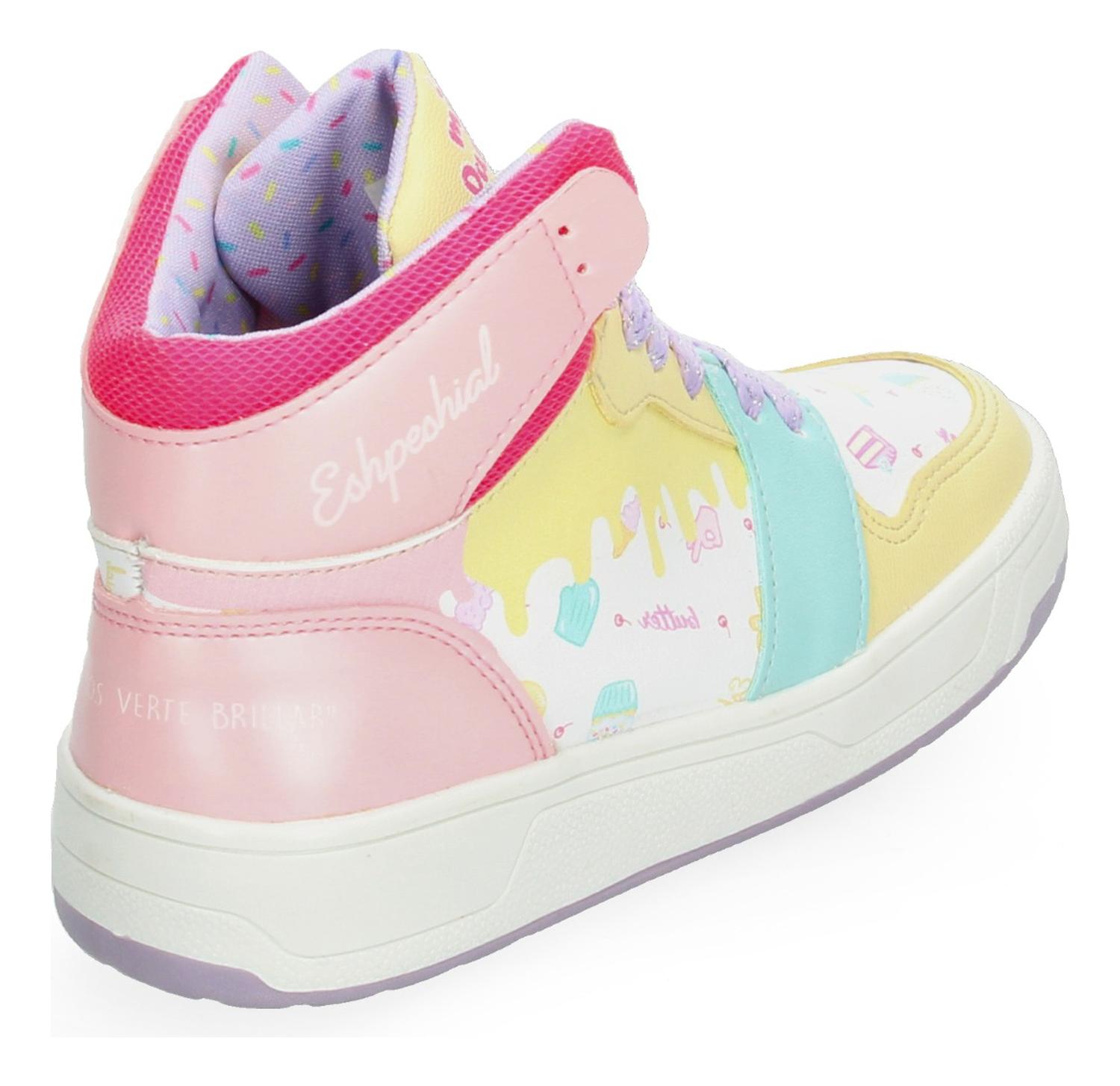 Tenis Mis Pastelitos Niña Casual Multicolor Infantil T15-25 — imagen 6