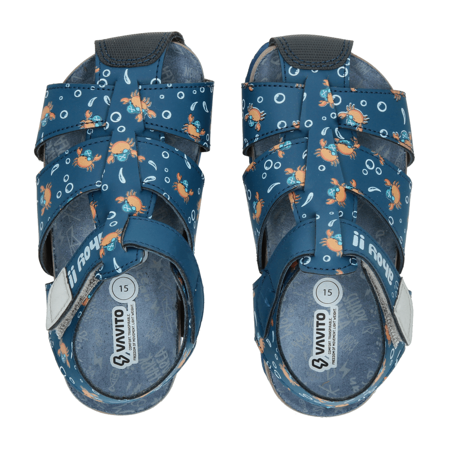 Sandalias Niño Vavito Azul Casual Infantil T15-18 — imagen 11