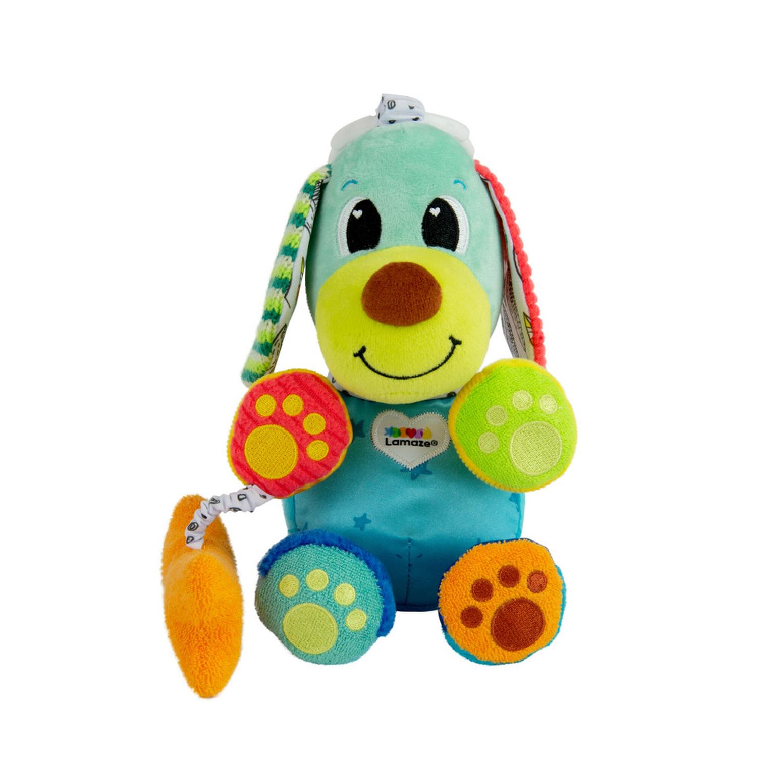 Juguete Interactivo Cachorro Pupsqueak Multicolor Lamaze Color Turquesa — imagen 1