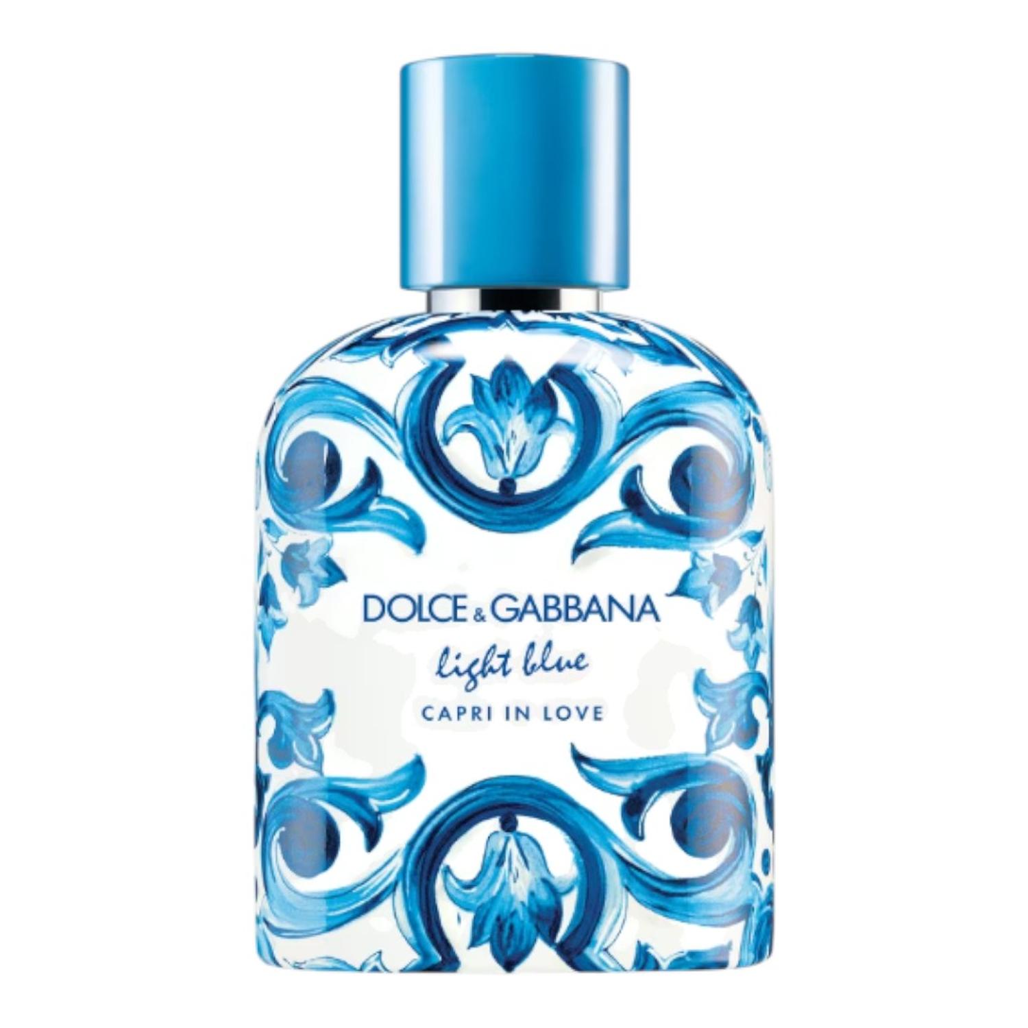 DOLCE & GABBANA LIGHT BLUE CAPRI IN LOVE POUR HOMME EDP 100 ML — imagen 1