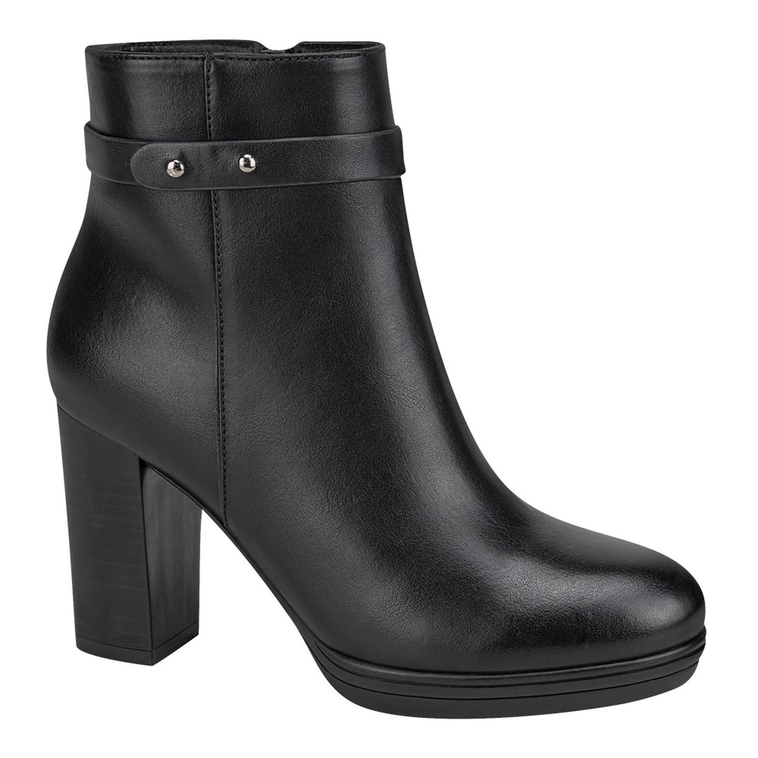 BOTA DAMA SAO PAULO VESTIR LISO TACON ANCHO 9.5Cm 1313066 — imagen 2