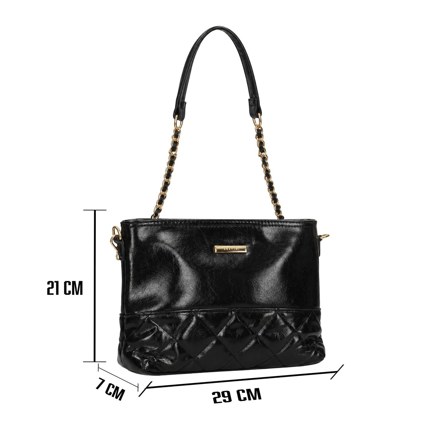 Bolsa Dama Felianna Negro Casual Mujer — imagen 7
