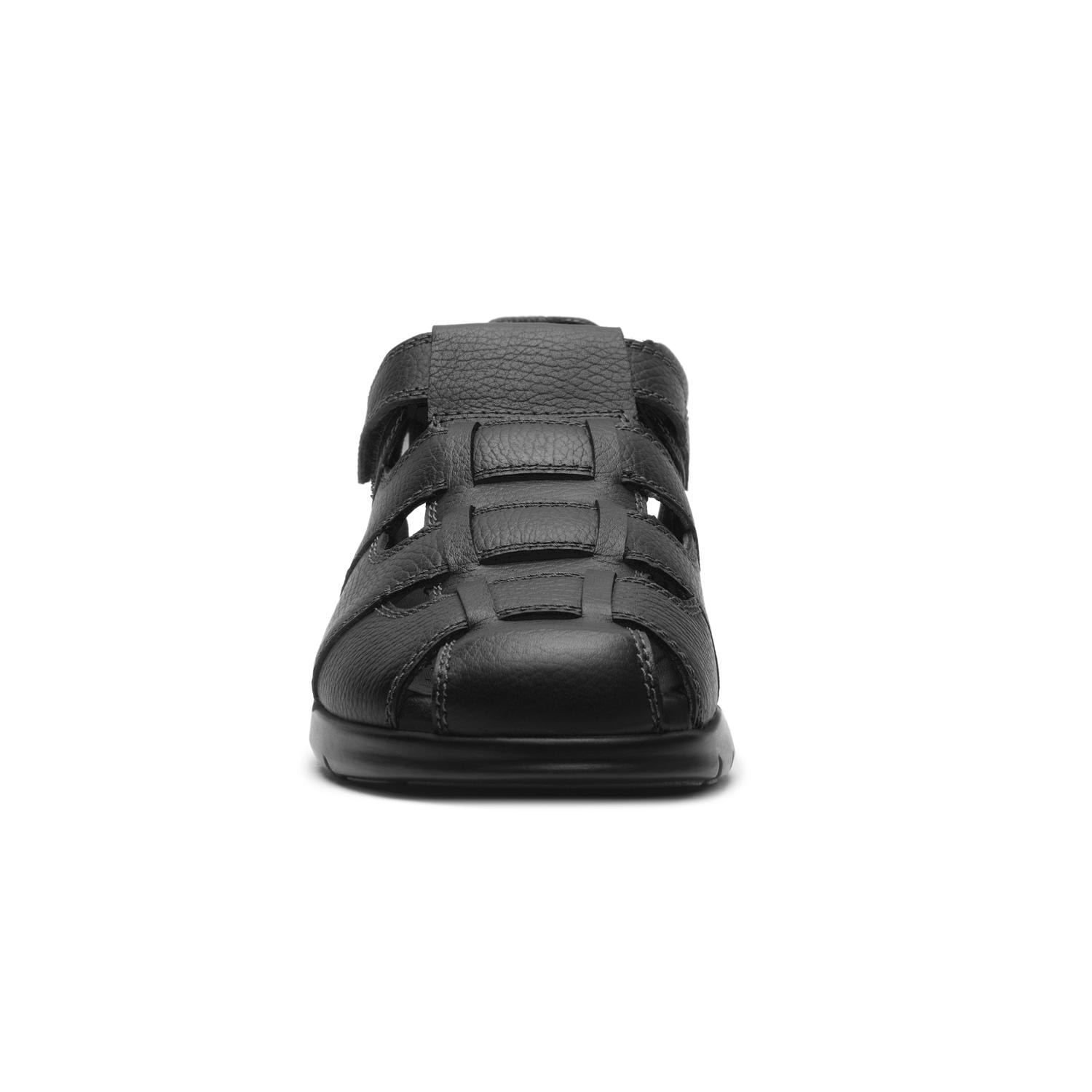 Sandalias Flexi Hombre Casual Cerrada Cómoda Negro Caballero — imagen 5