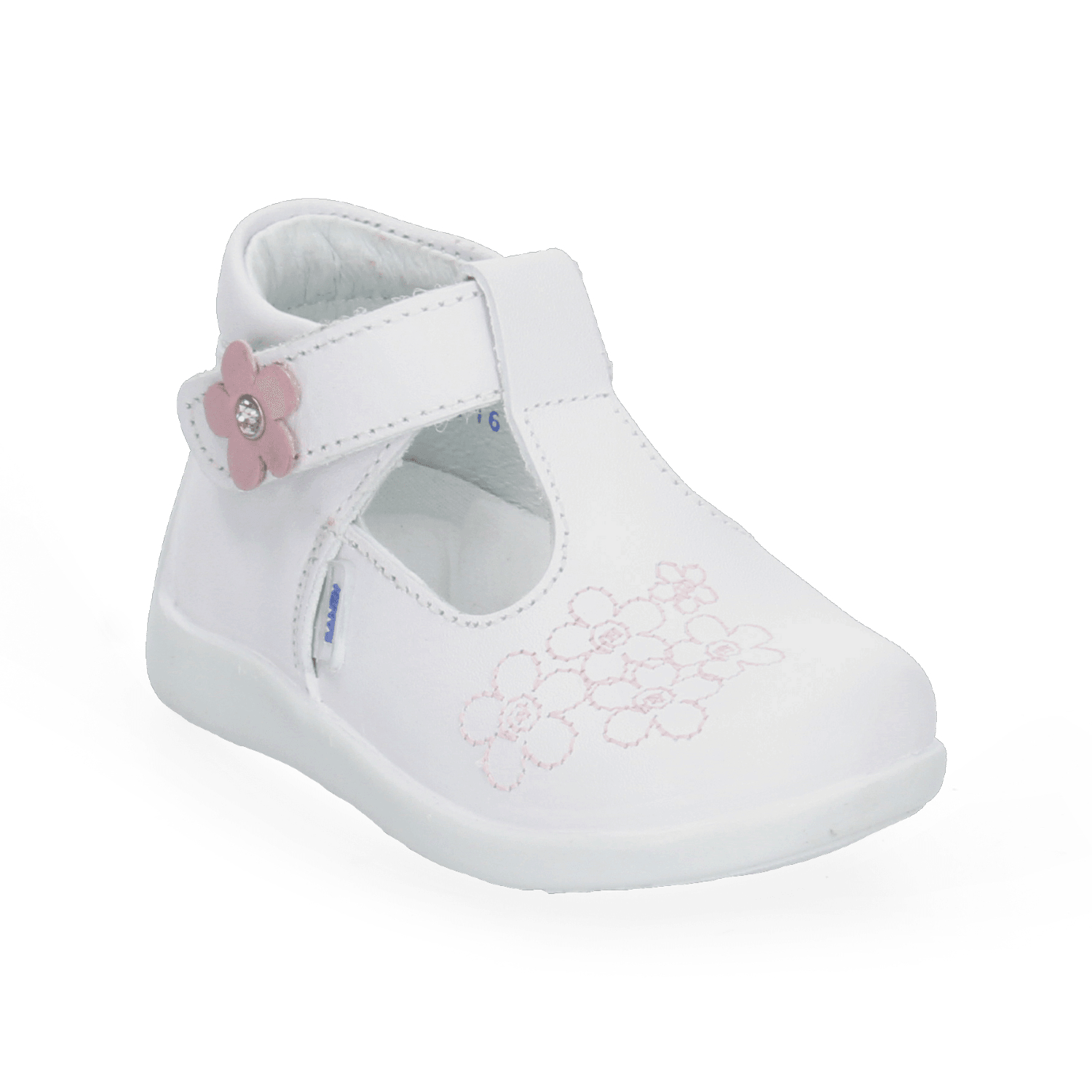 Zapato Niña Pingo Blanco Casual Infantil T11-15 — imagen 6