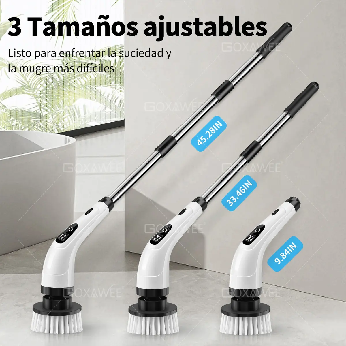 Cepillo Eléctrico Multifuncional para Limpieza del Hogar — imagen 2