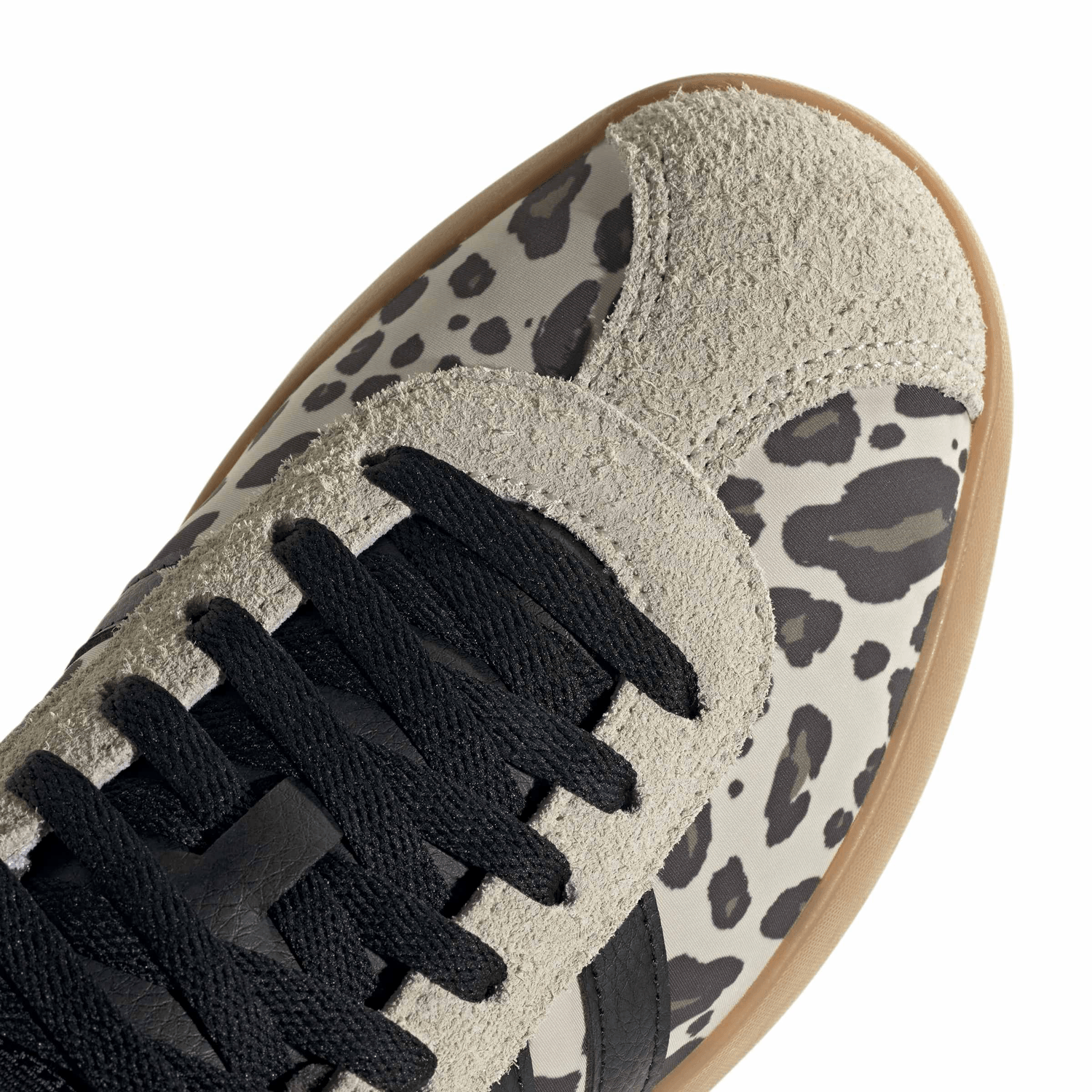Tenis Adidas VL Court 3.0 Dama Beige Casual Animal Print Mujer — imagen 6