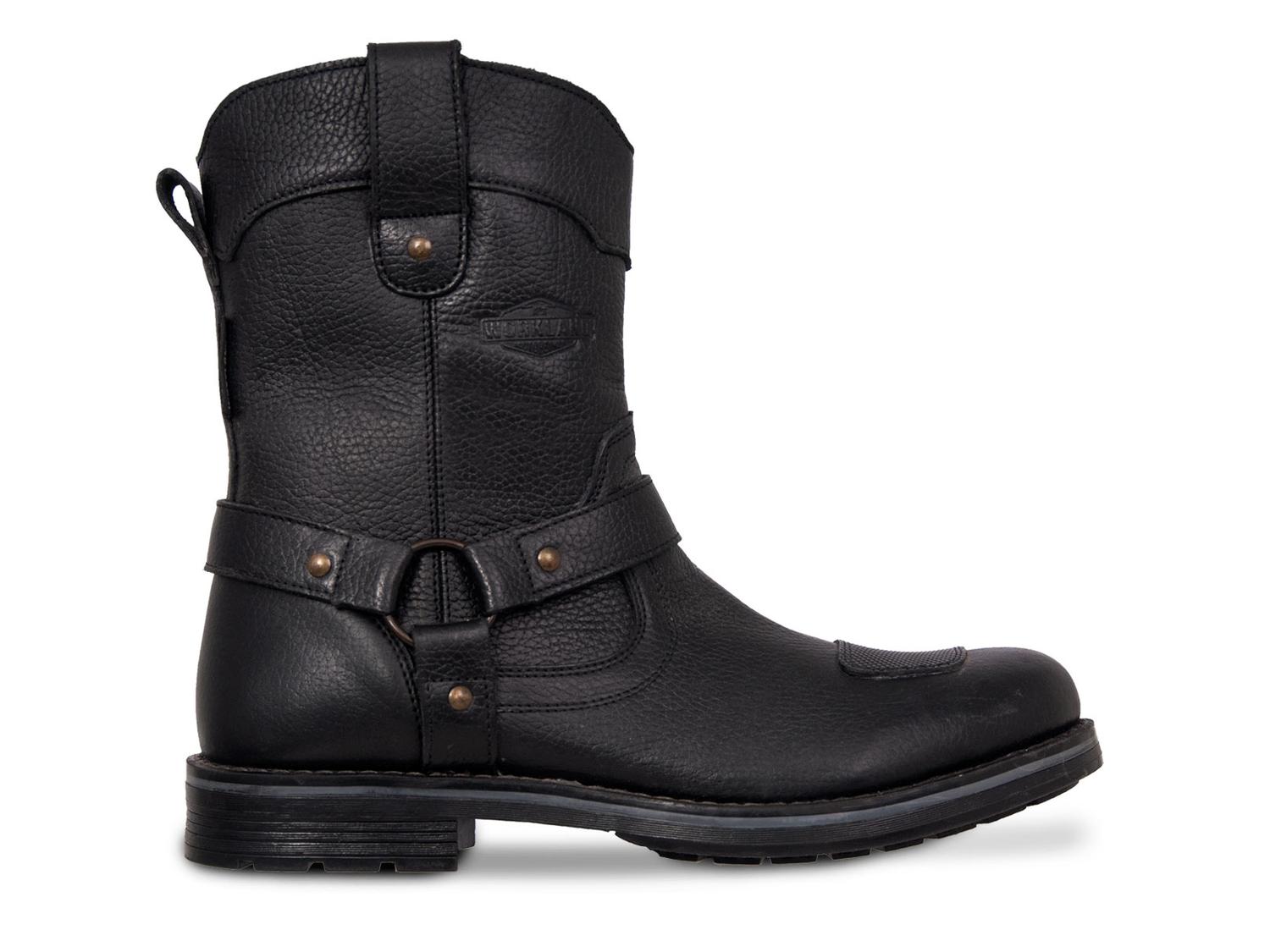 Bota Hombre Moto Biker Casual Workland 89504 Negro Flother — imagen 3