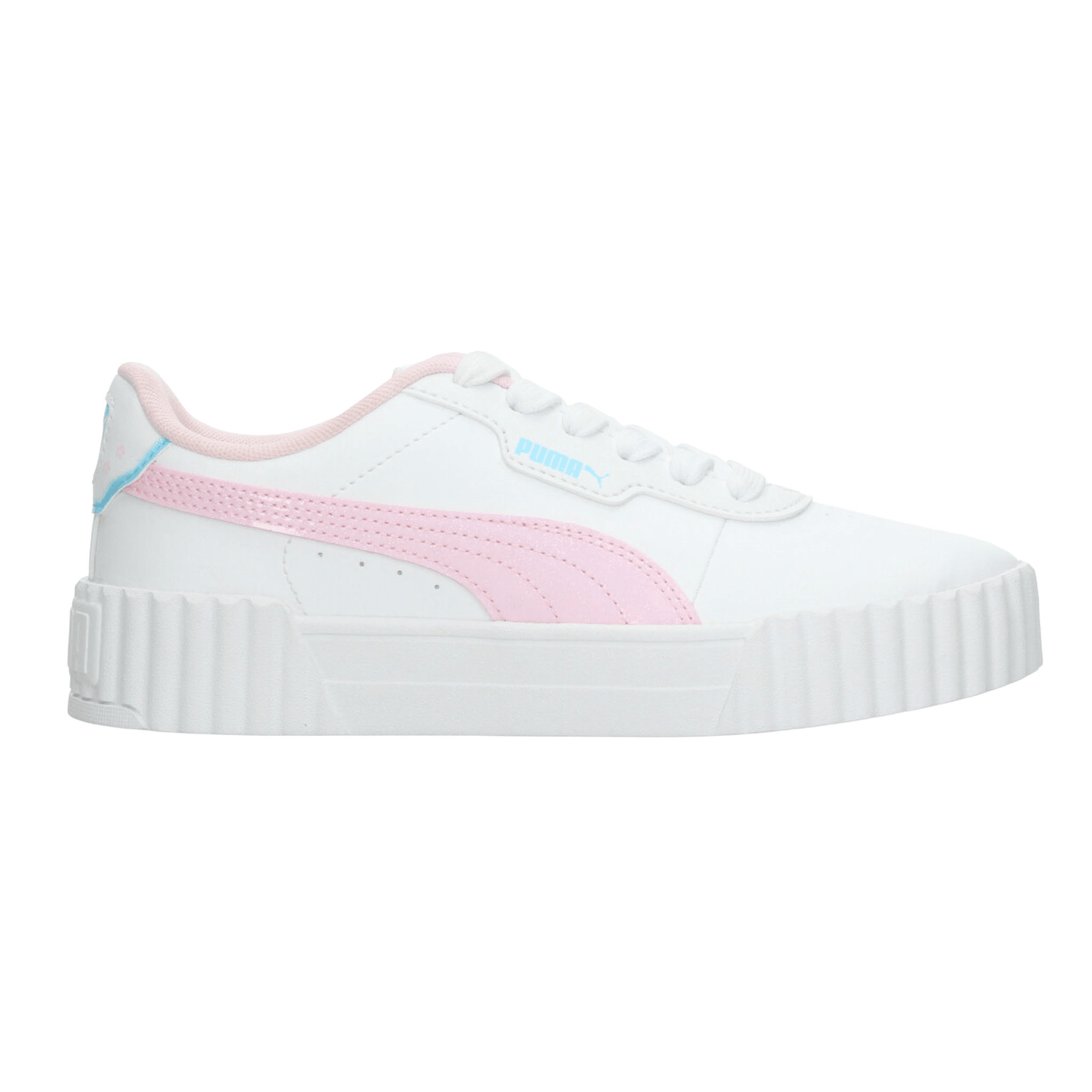 Tenis Puma Carina 3.0 Niña Casual Rosa Infantil T22-26 — imagen 1