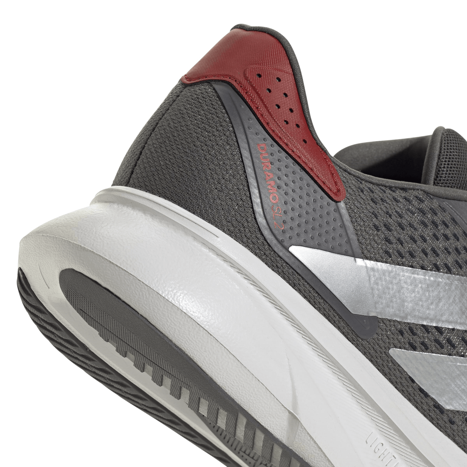 Tenis Adidas Duramo SL 2 Hombre Running Gris Caballero — imagen 5