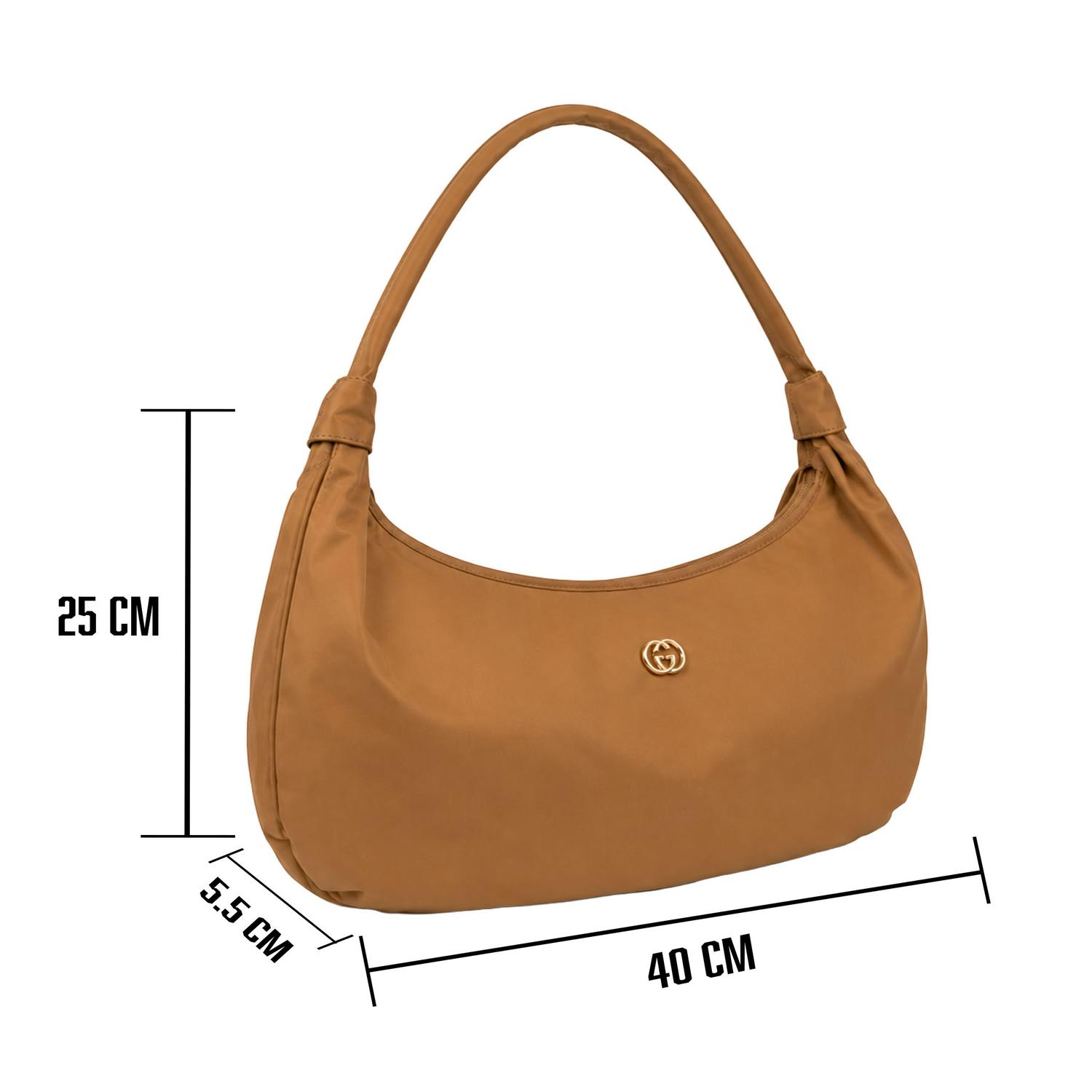 Bolsa Ferretina Dama Casual Café Mujer — imagen 5