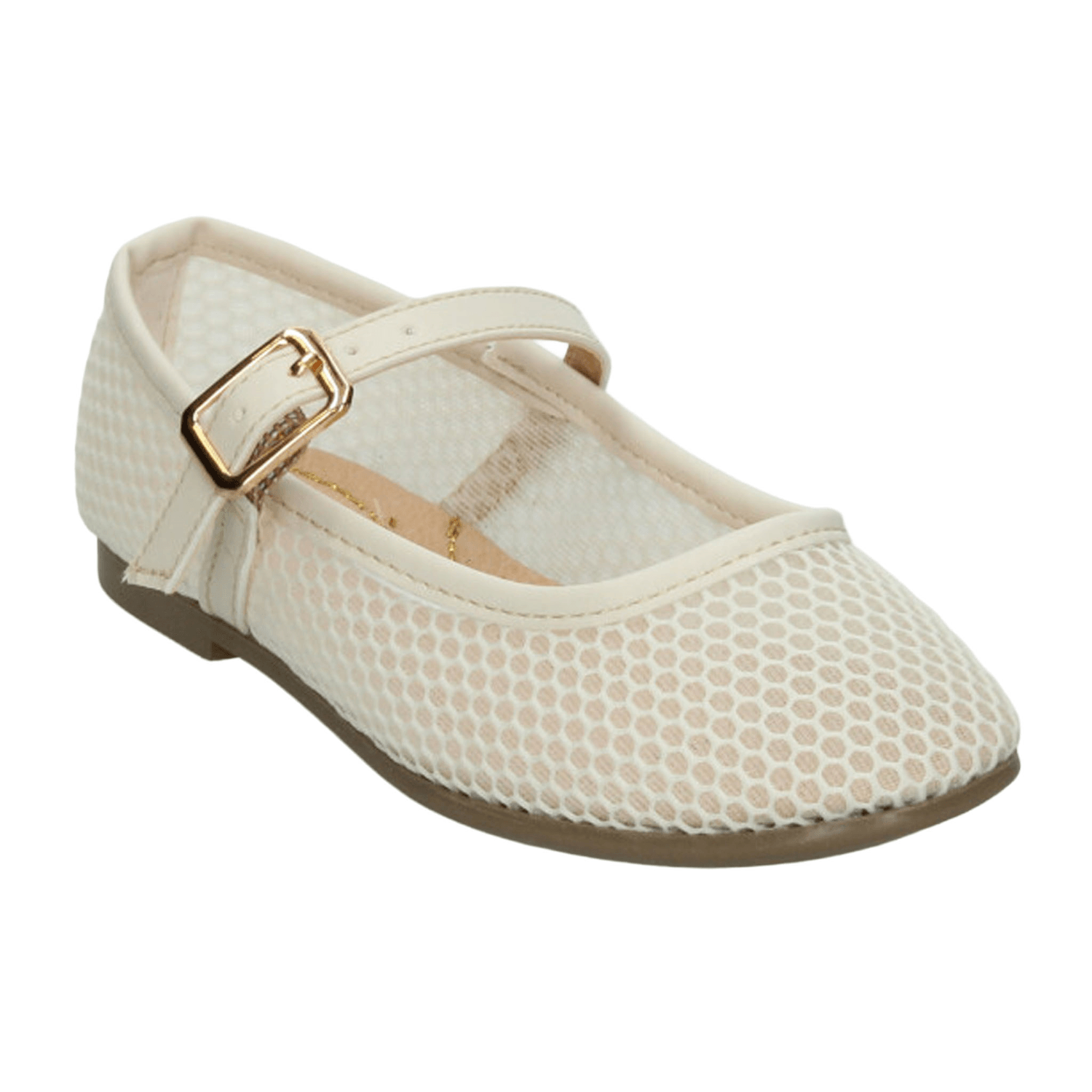 Flat Vavito Red Niña Casual Hebilla Blanco Infantil T22-27 — imagen 4