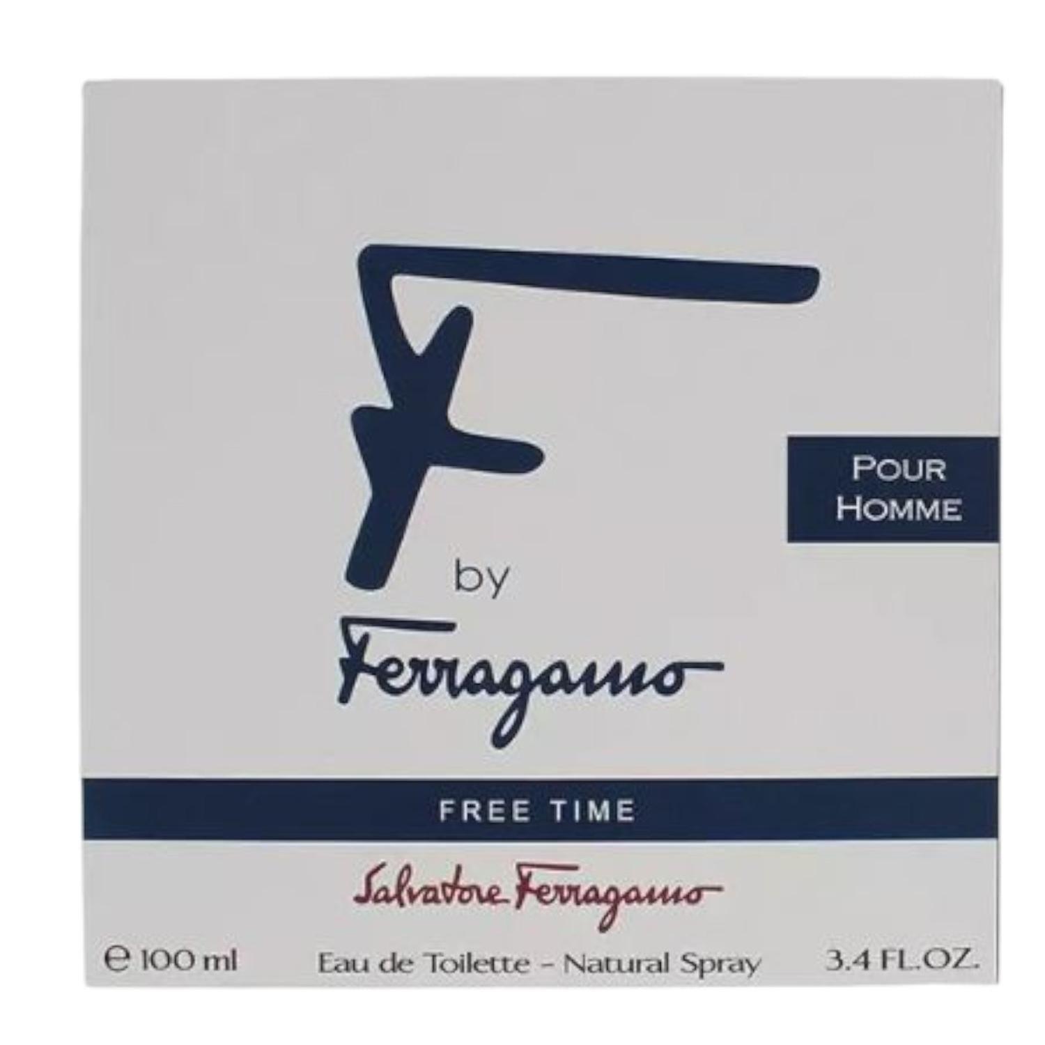 SALVATORE FERRAGAMO F FREE TIME POUR HOMME EDT 100 ML — imagen 2